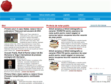 Tablet Screenshot of notaripublici.com